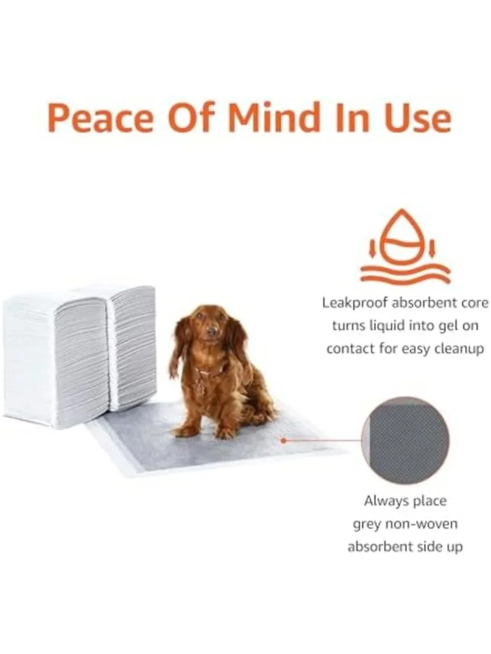 Super Absorbent 5-Layer Dog Pee Pads - Leak-Proof, Quick-Dry, 120 Count